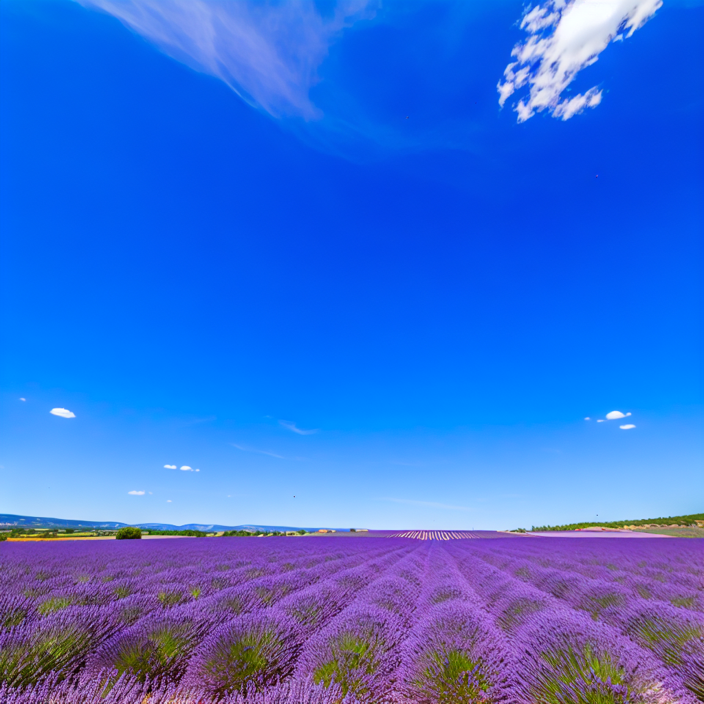 champs de lavande provence